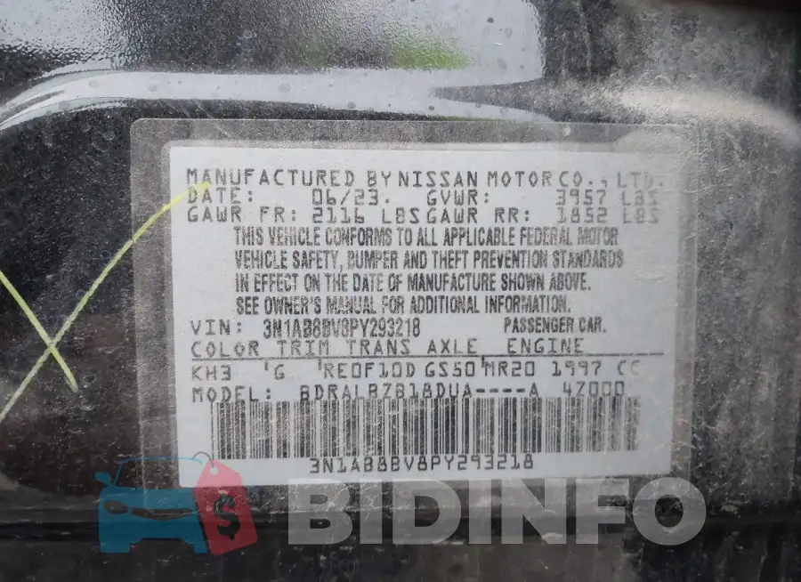 3N1AB8BV8PY293218 Photo# 9