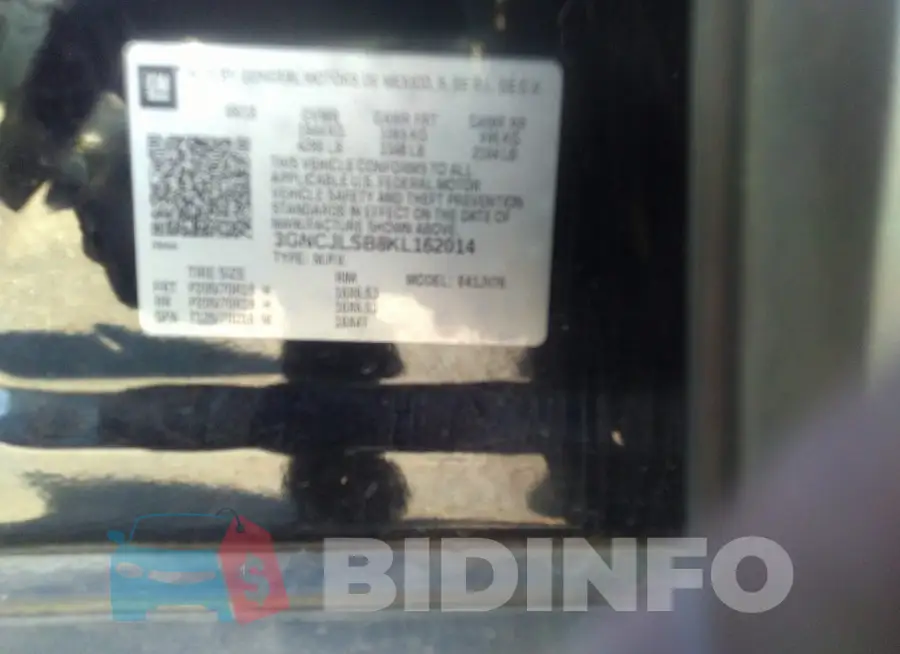 3GNCJLSB8KL162014 Photo# 9