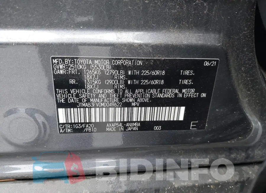 JTMAB3FV0MD049622 Photo# 9