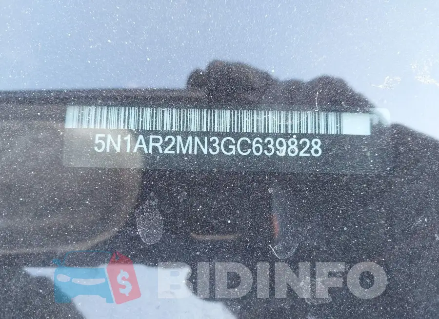 5N1AR2MN3GC639828 Photo# 9