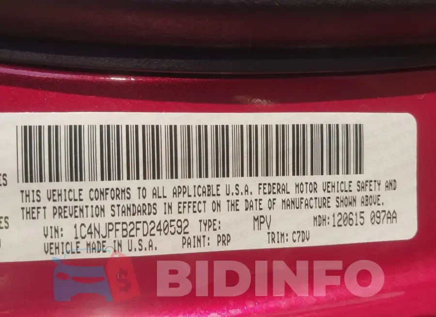 1C4NJPFB2FD240592 Photo# 9