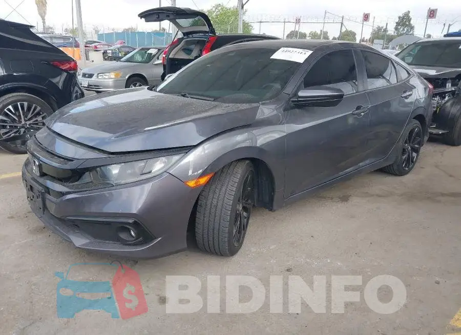 2HGFC2F86KH601732 Photo# 2