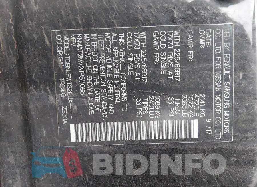 KNMAT2MV2JP511098 Photo# 9