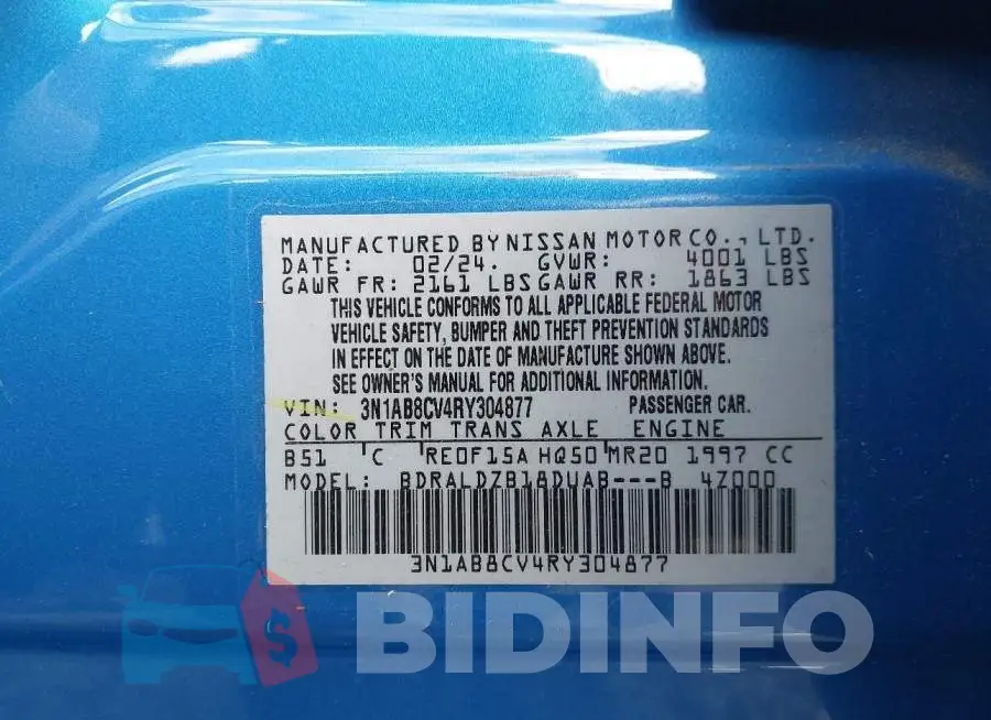 3N1AB8CV4RY304877 Photo# 9