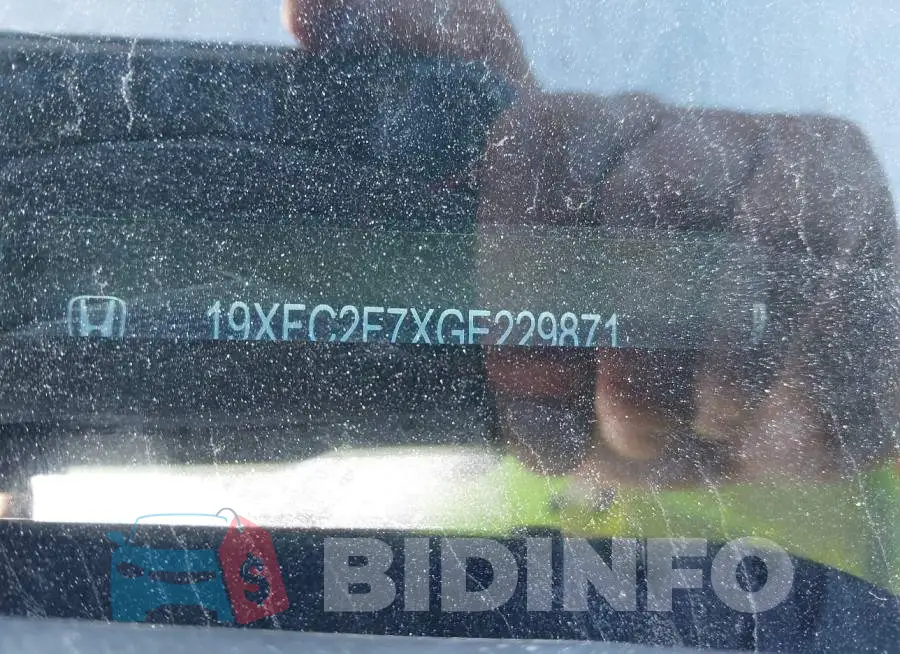 19XFC2F7XGE229871 Photo# 9