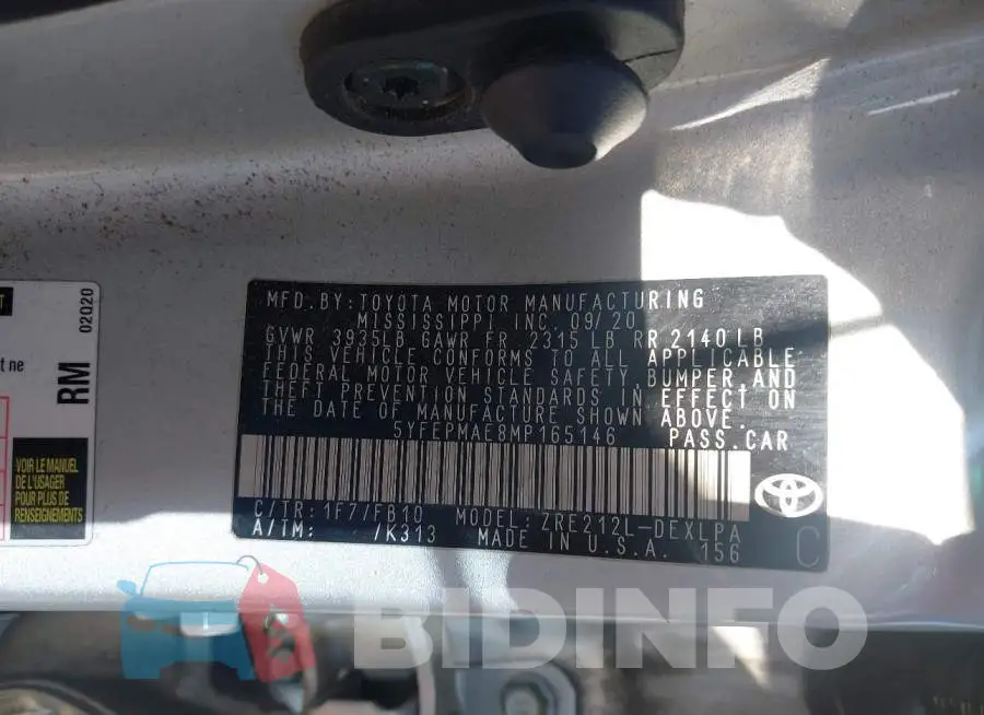 5YFEPMAE8MP165146 Photo# 9