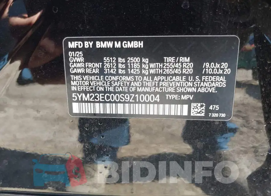 5YM23EC00S9Z10004 Photo# 9