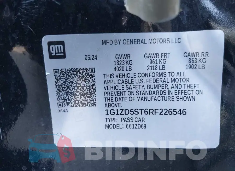 1G1ZD5ST6RF226546 Photo# 9