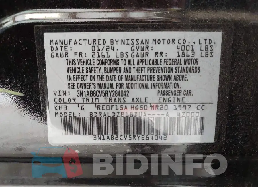 3N1AB8CV5RY284042 Photo# 9
