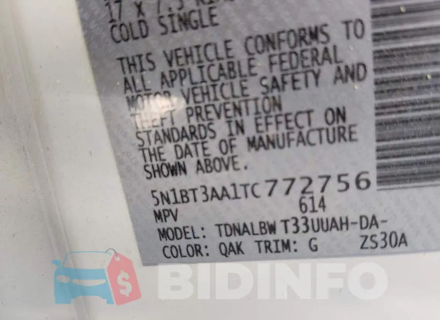 5N1BT3AA1TC772756 Photo# 9