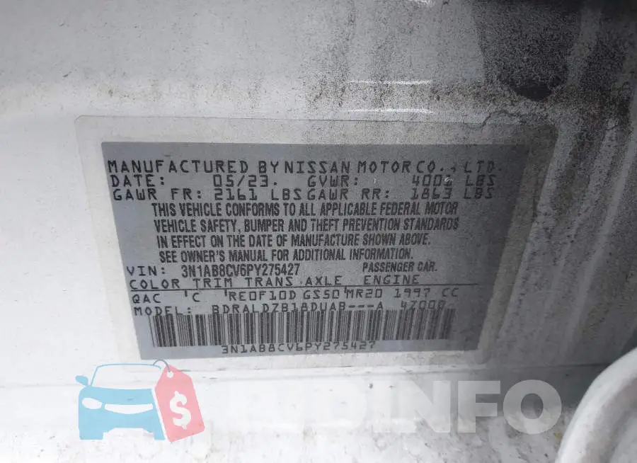 3N1AB8CV6PY275427 Photo# 9