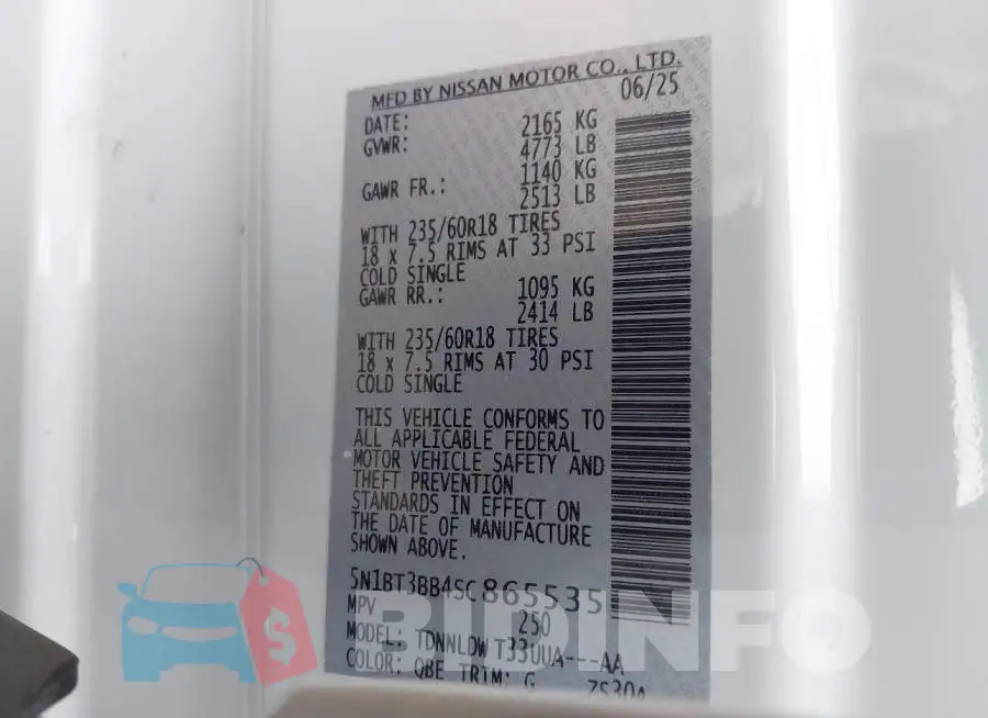 5N1BT3BB4SC865535 Photo# 9