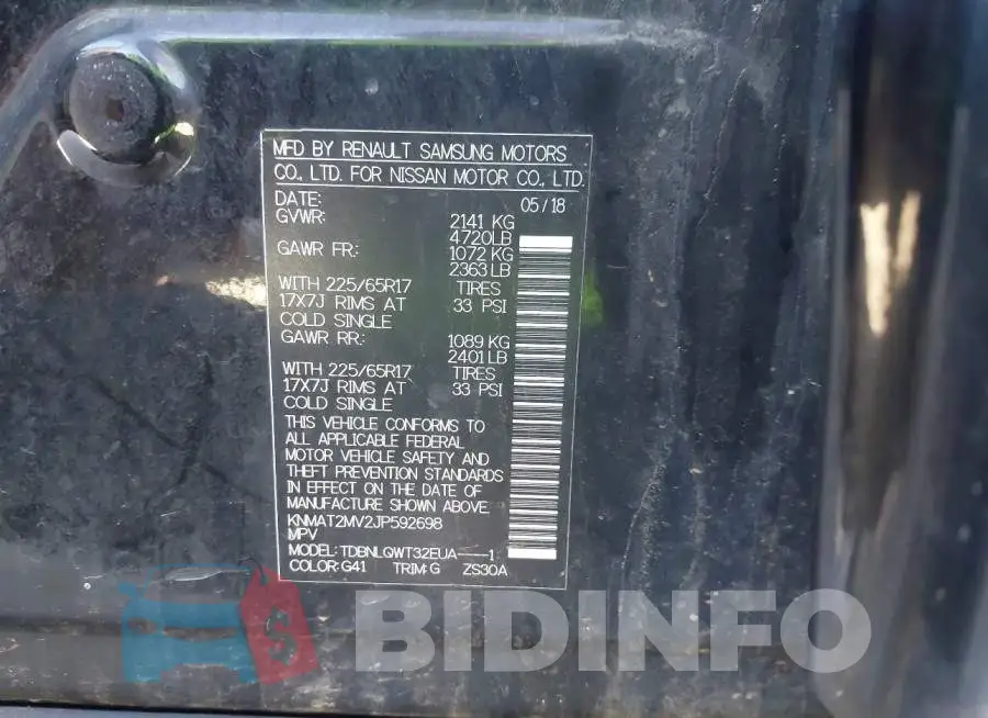 KNMAT2MV2JP592698 Photo# 9