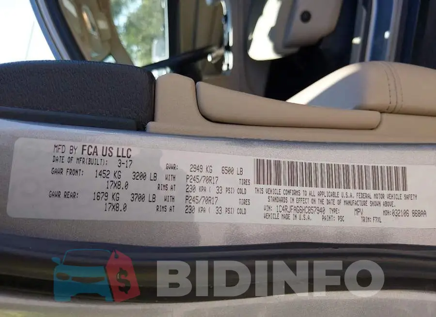 1C4RJFAG6HC857940 Photo# 9