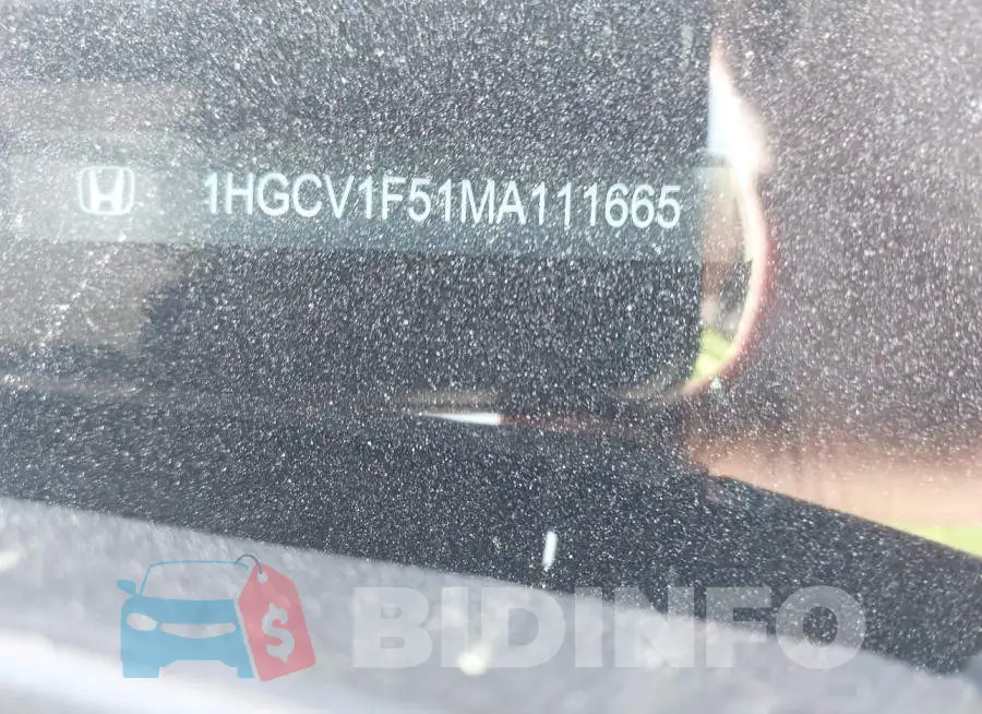 1HGCV1F51MA111665 Photo# 9