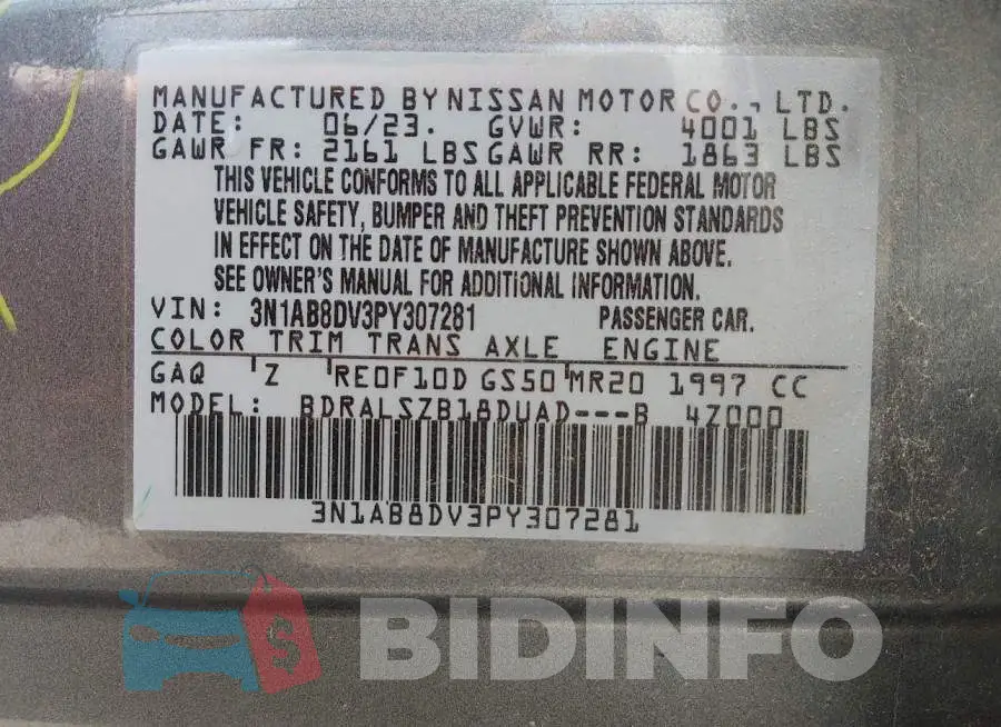 3N1AB8DV3PY307281 Photo# 9