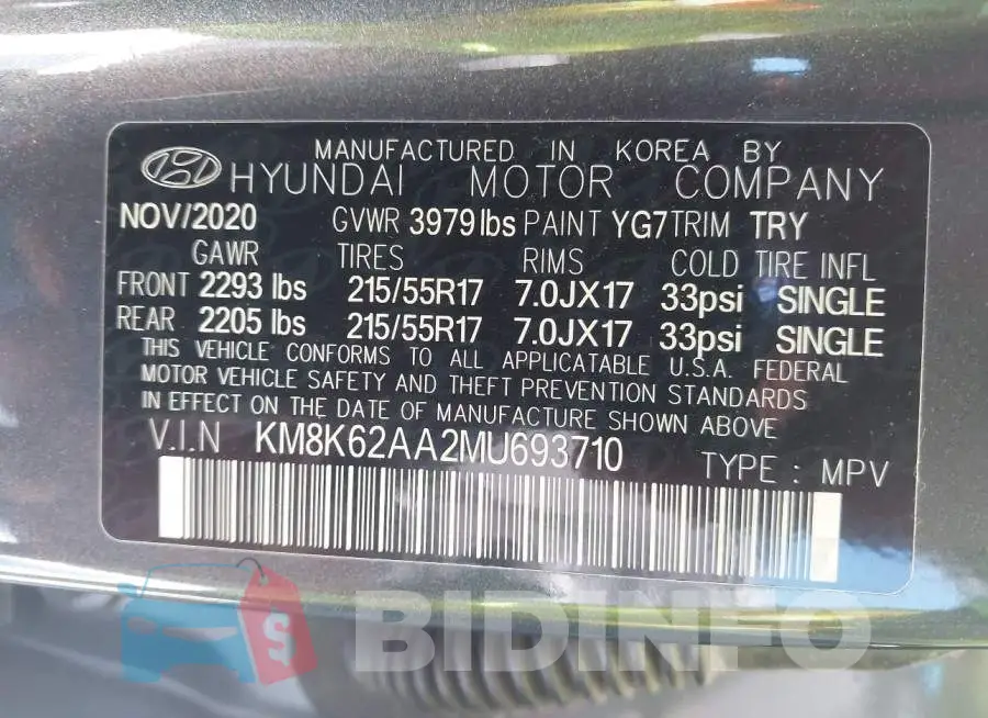 KM8K62AA2MU693710 Photo# 9