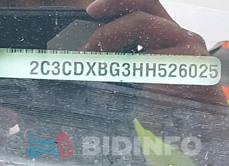 2C3CDXBG3HH526025 Photo# 9