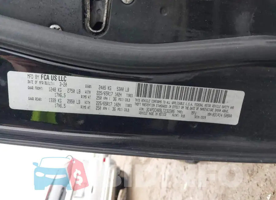 3C4PDCAB9LT232205 Photo# 8