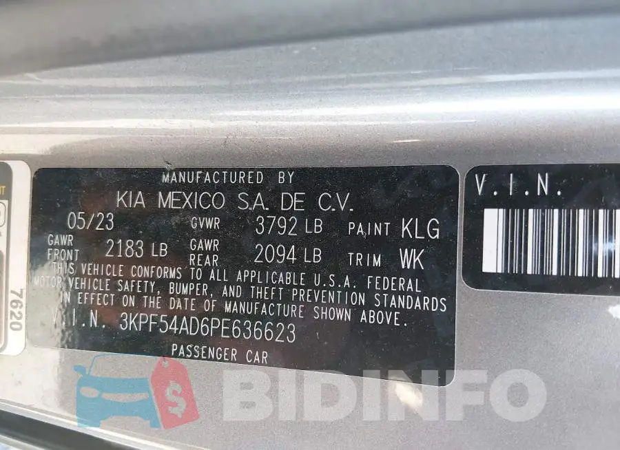 3KPF54AD6PE636623 Photo# 9