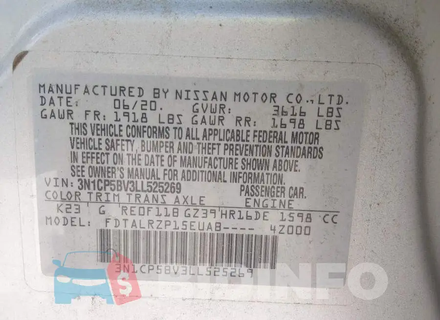 3N1CP5BV3LL525269 Photo# 9