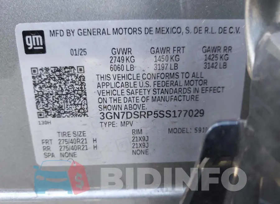 3GN7DSRP5SS177029 Photo# 9