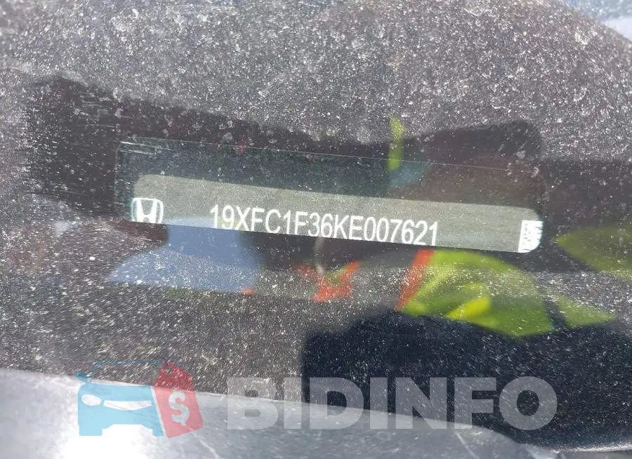 19XFC1F36KE007621 Photo# 17