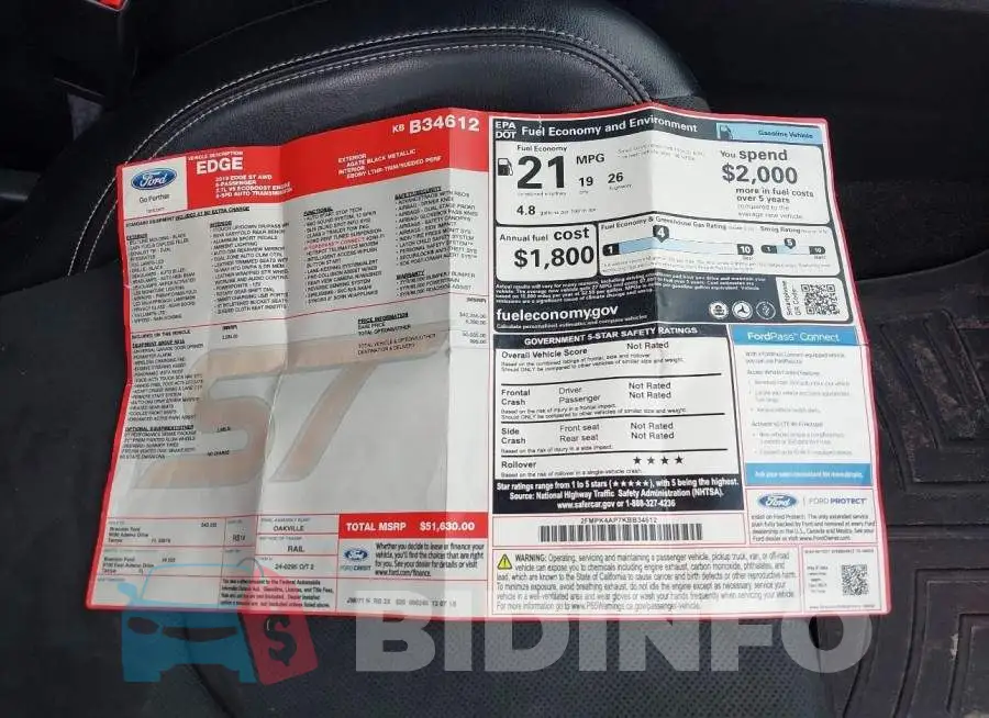 2FMPK4AP7KBB34612 Photo# 18