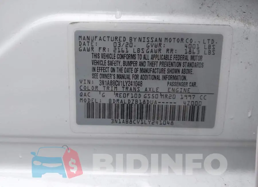 3N1AB8CV1LY241048 Photo# 9