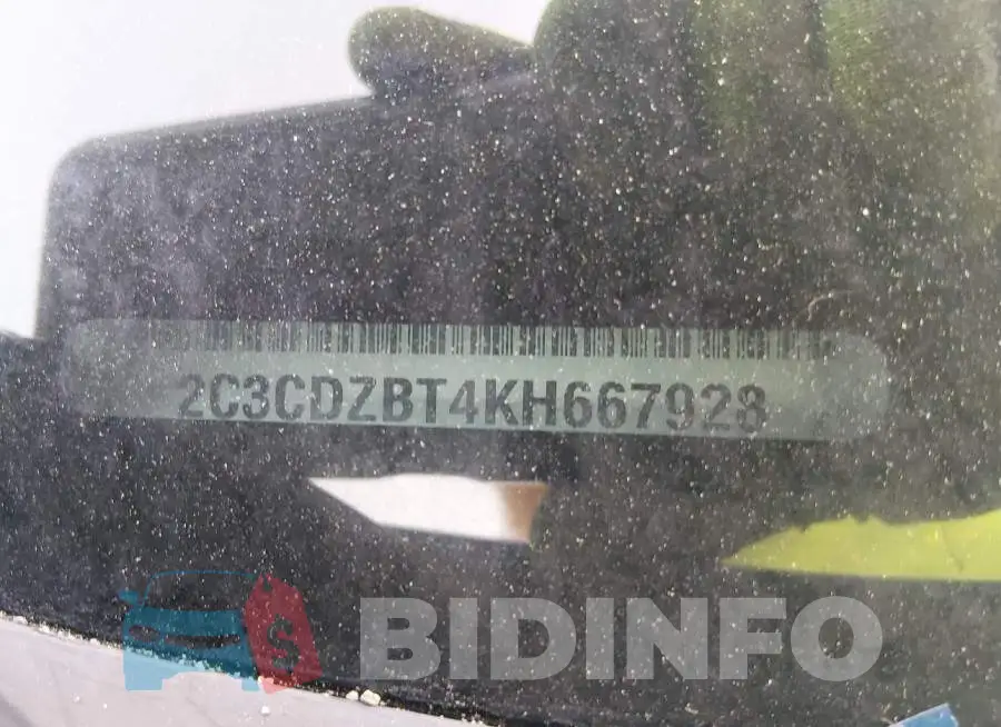 2C3CDZBT4KH667928 Photo# 9