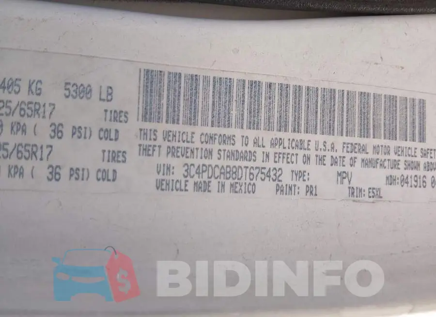 3C4PDCAB9HT600003 Photo# 9