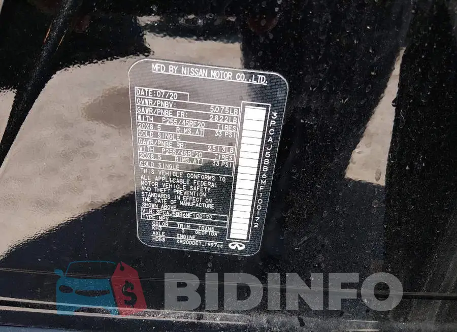 3PCAJ5BB6MF100172 Photo# 9