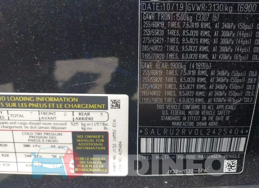 SALRU2RV0L2425404 Photo# 9