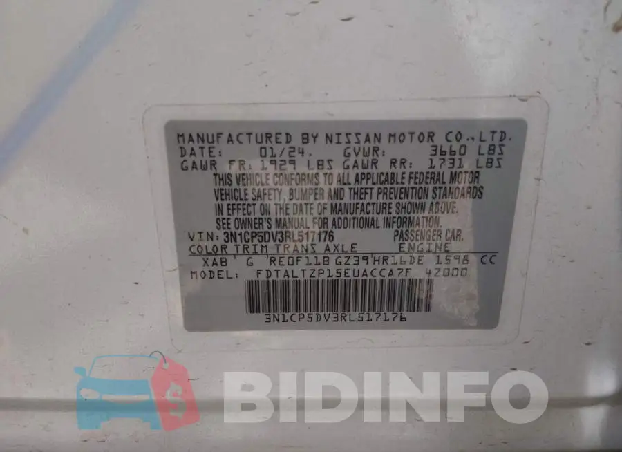 3N1CP5DV3RL517176 Photo# 9