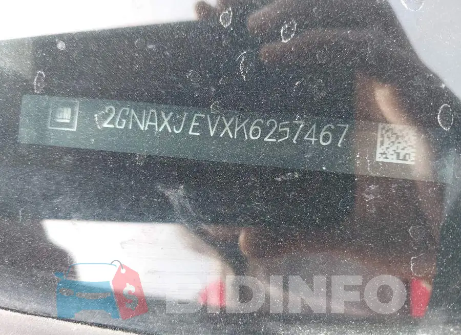 2GNAXJEVXK6257467 Photo# 9