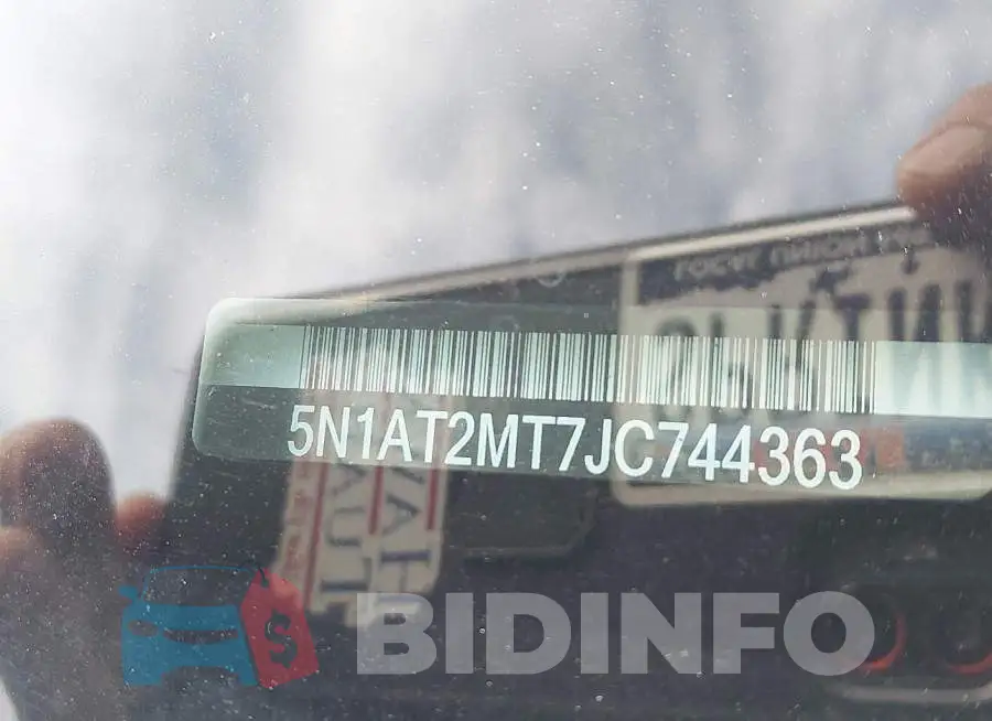 5N1AT2MT7JC744363 Photo# 9