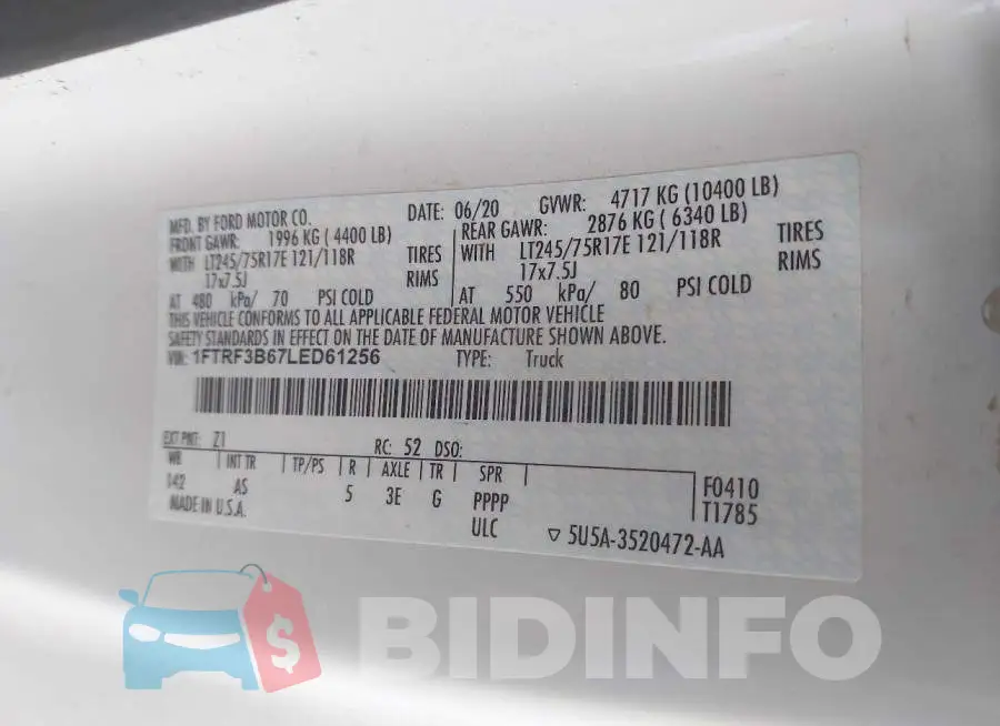 1FTRF3B67LED61256 Photo# 9