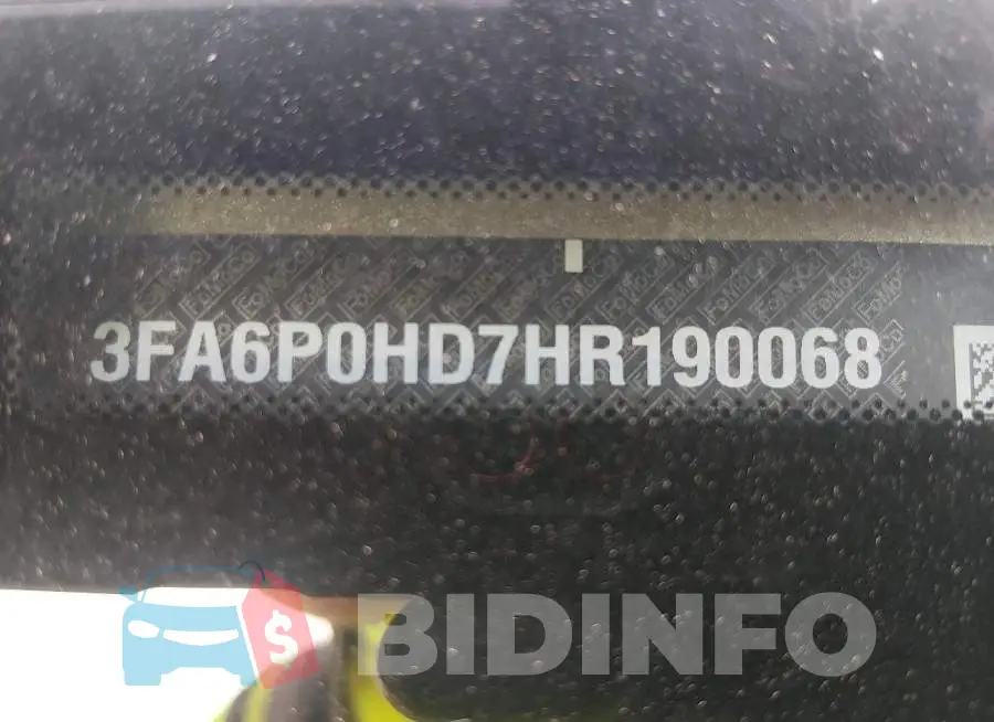 3FA6P0HD7HR190068 Photo# 9
