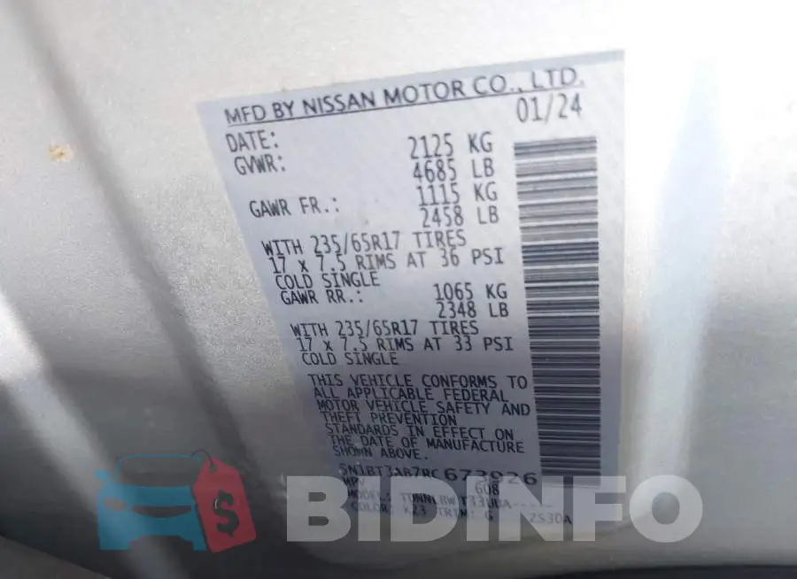 5N1BT3AB7RC673926 Photo# 9