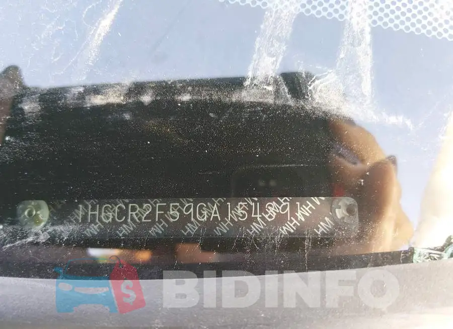1HGCR2F59GA154391 Photo# 9