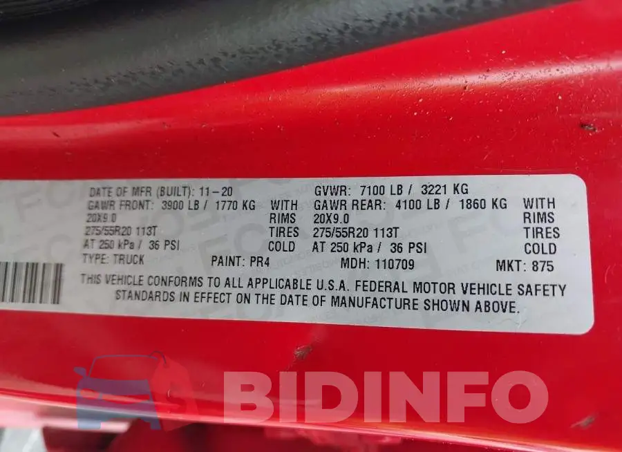 1C6SRFBTXMN586845 Photo# 9