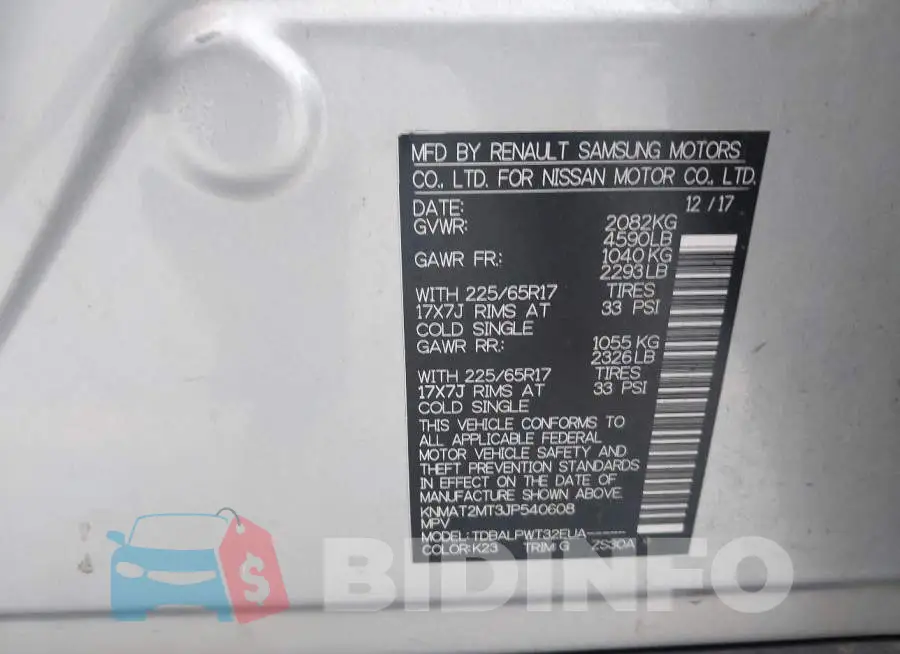KNMAT2MT3JP540608 Photo# 9