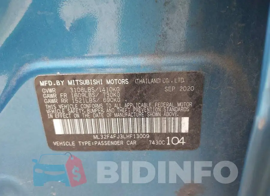 ML32F4FJ3LHF13009 Photo# 9