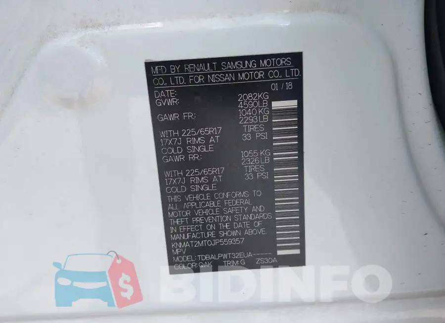 KNMAT2MT0JP559357 Photo# 9