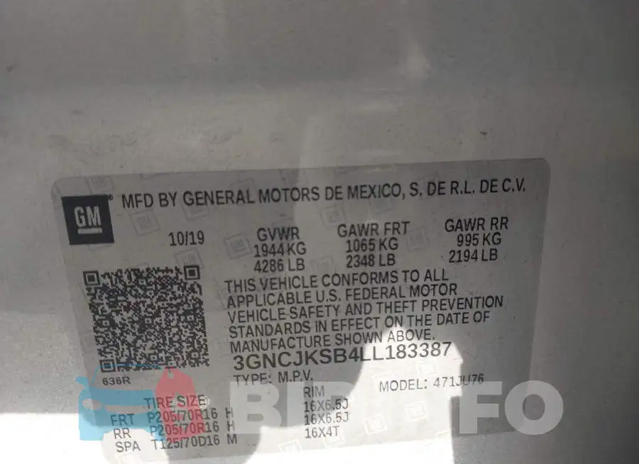 3GNCJKSB4LL183387 Photo# 9