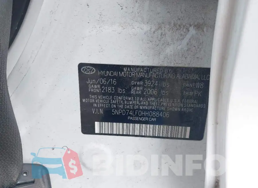 5NPD74LF0HH088406 Photo# 9