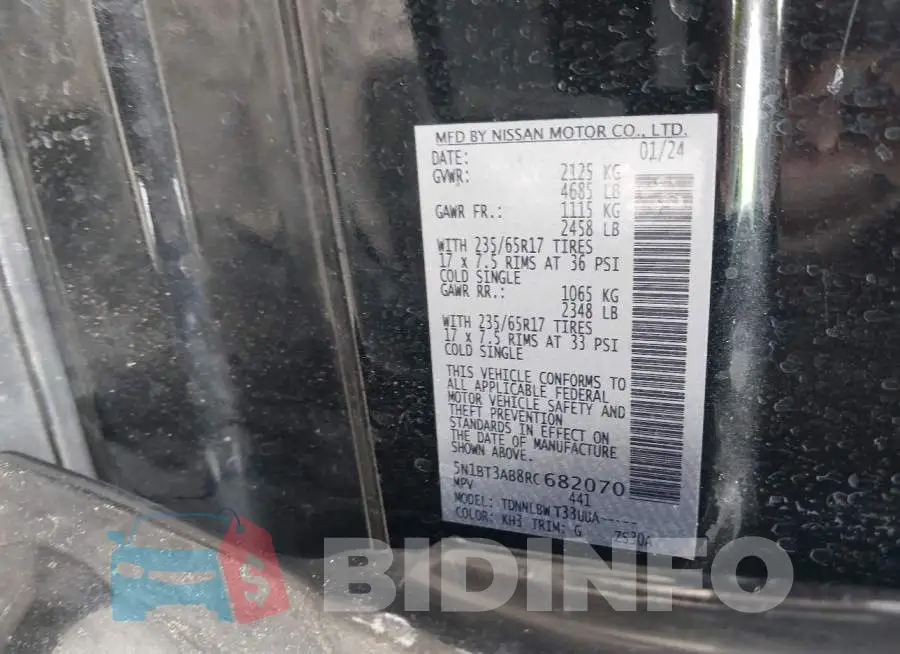 5N1BT3AB8RC682070 Photo# 9