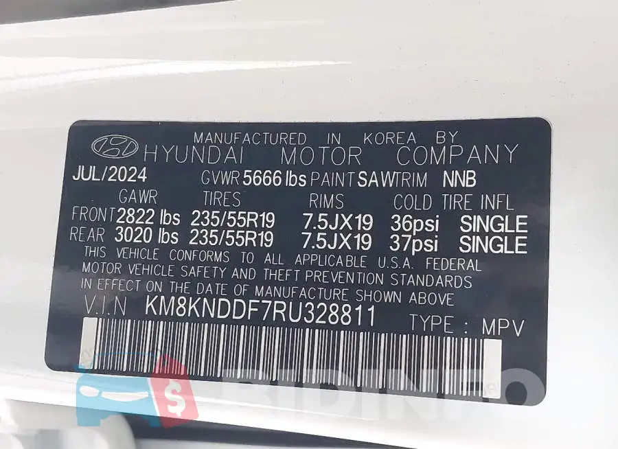 KM8KNDDF7RU328811 Photo# 9