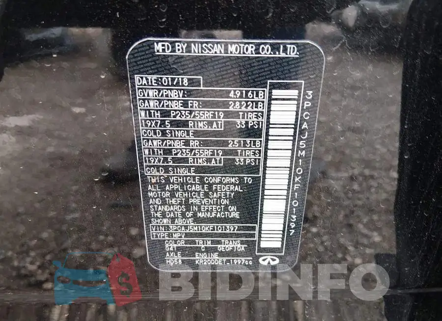 3PCAJ5M10KF101397 Photo# 9