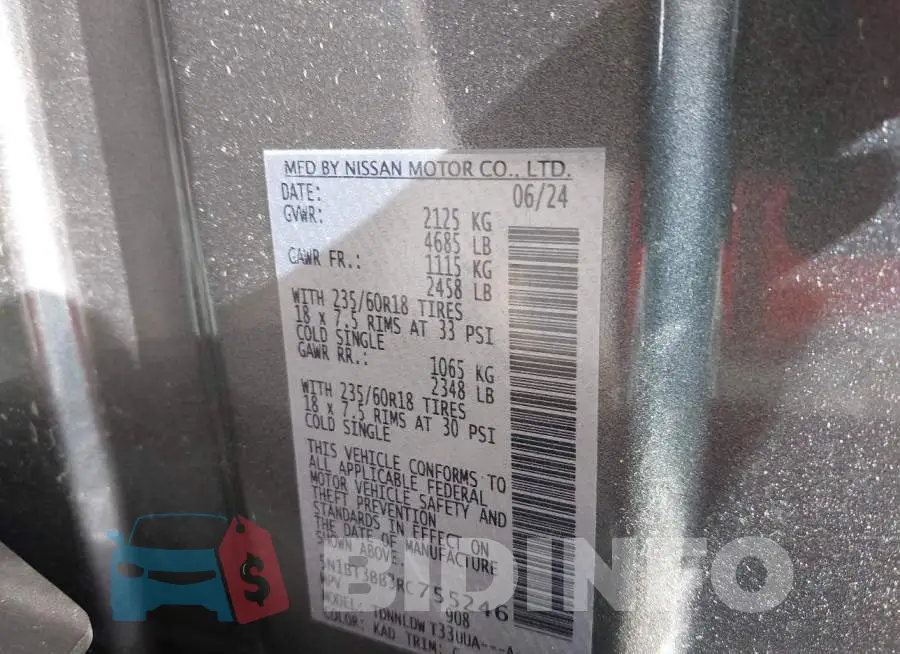 5N1BT3BB3RC755246 Photo# 9